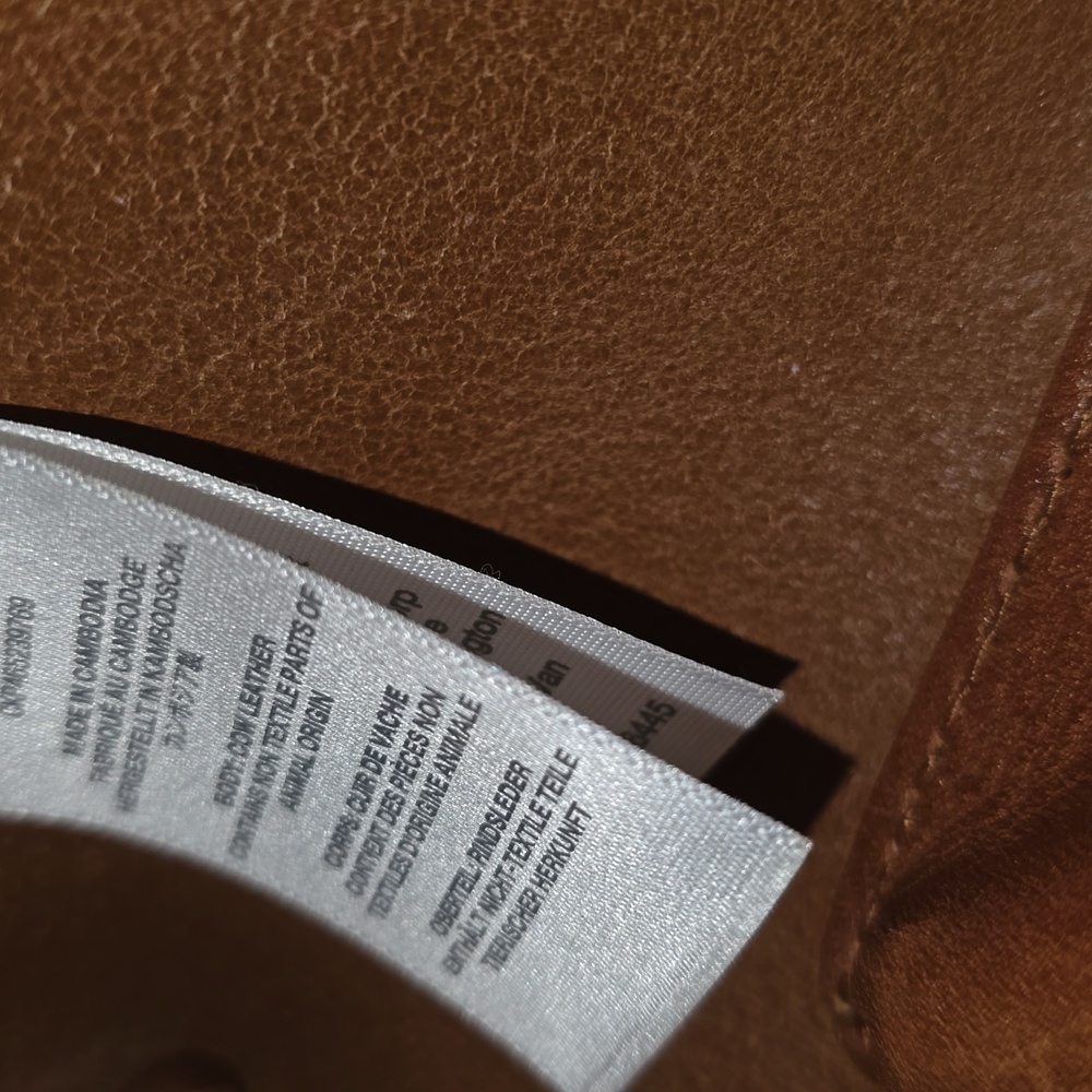 {Madewell} The Transport Leather Crossbody - Cognac Brown - Picture 14 of 15